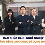 Cấp Bậc Chức Vụ Tiếng Anh Là Gì