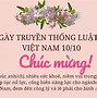 Lời Chúc Ngày Truyền Thống Luật Sư Việt Nam